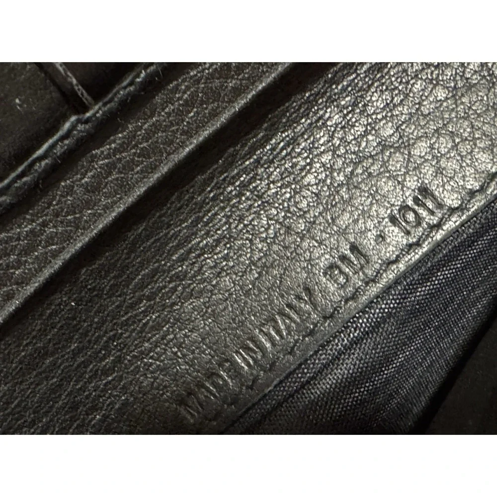 Christian Dior Indigo Denim Wallet Purse Authentic BM - 1011
